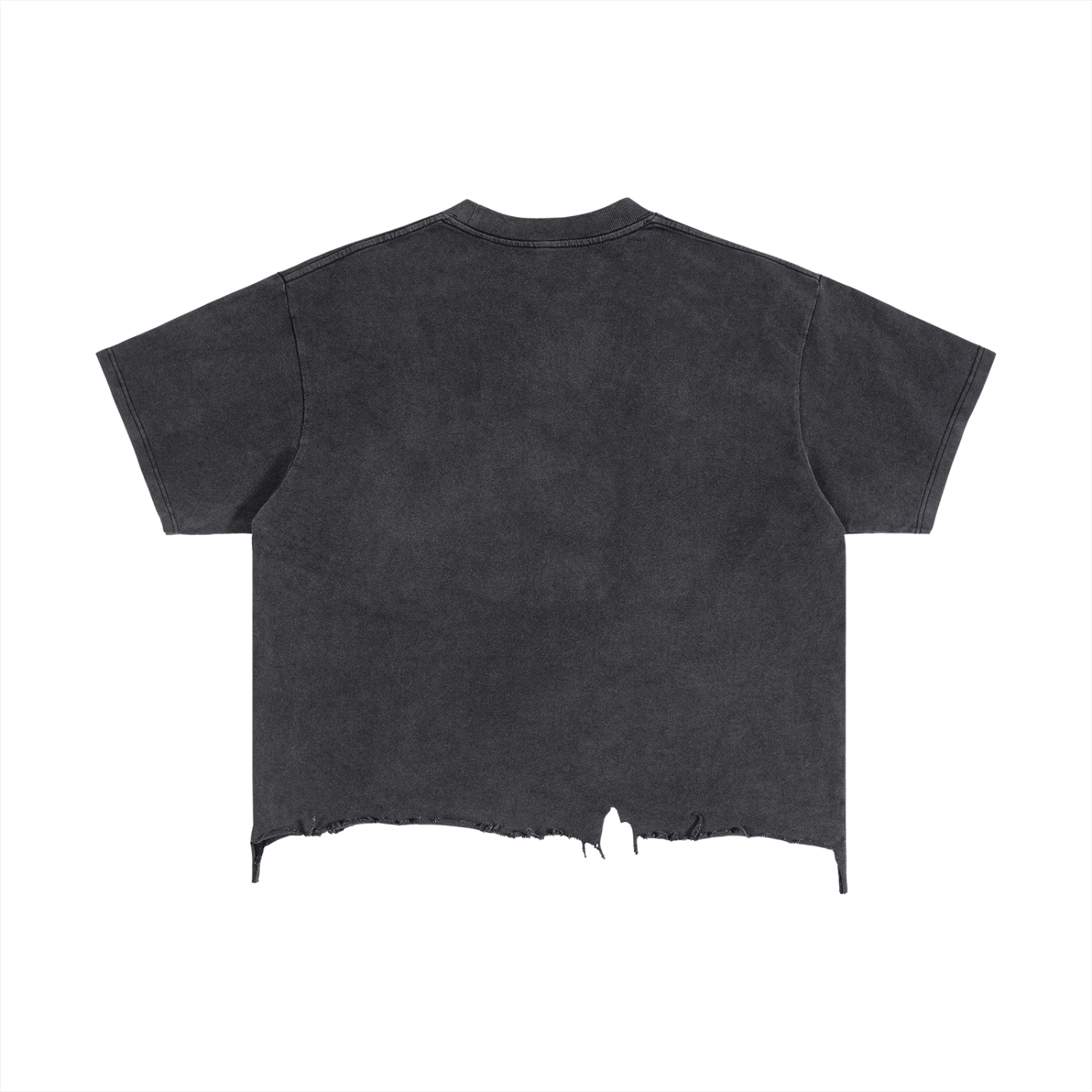 “Stay Another Day” Distressed Hem T-Shirt