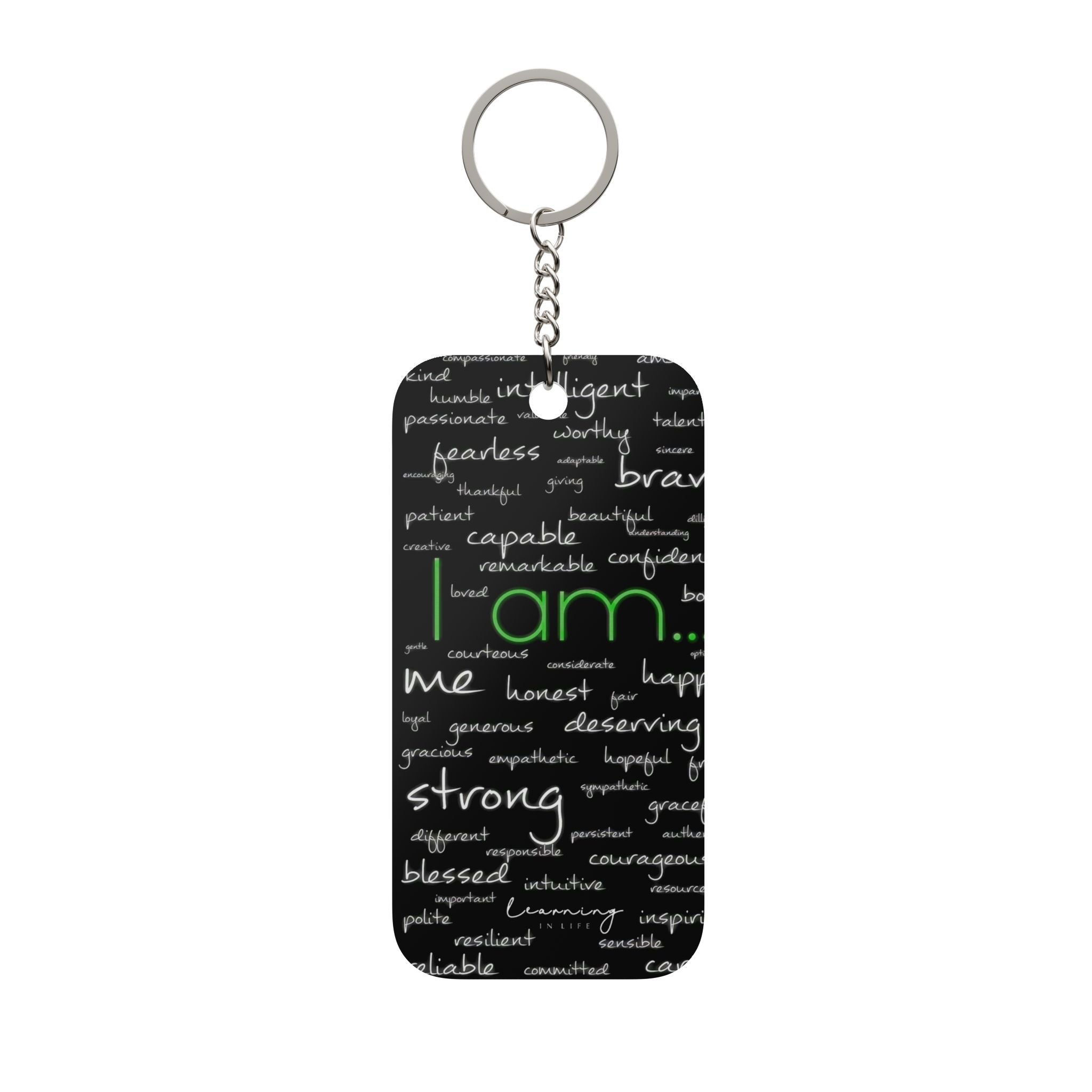 “I am…” Keychain Charm