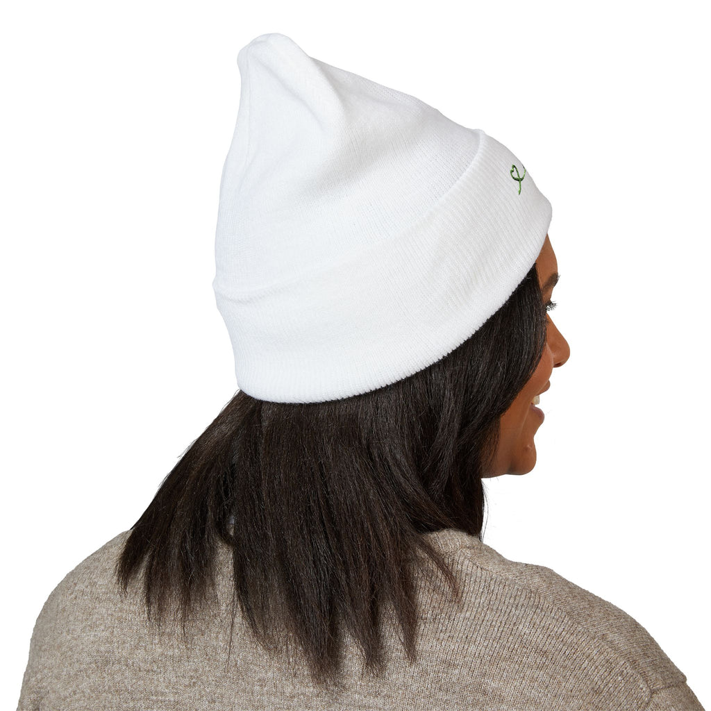 “Brave Enough” Cuffed Beanie (Embroidery)