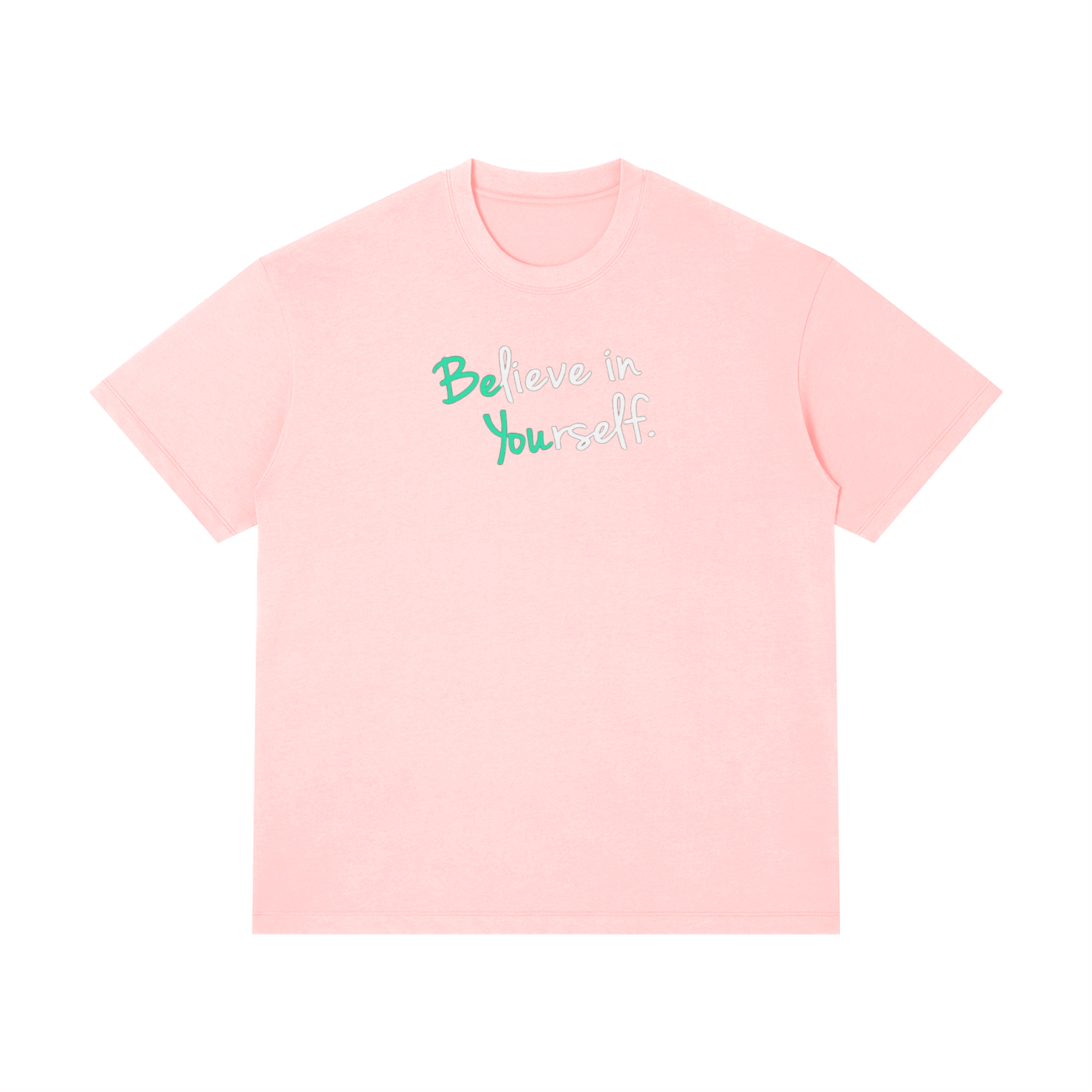 “Believe in yourself”  Regular Fit Crewneck T-Shirt