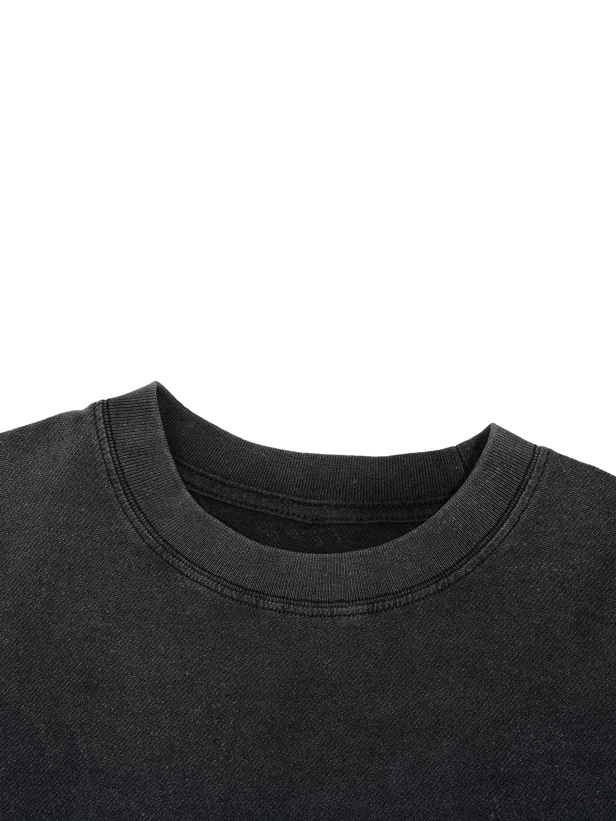 “Stay Another Day” Distressed Hem T-Shirt